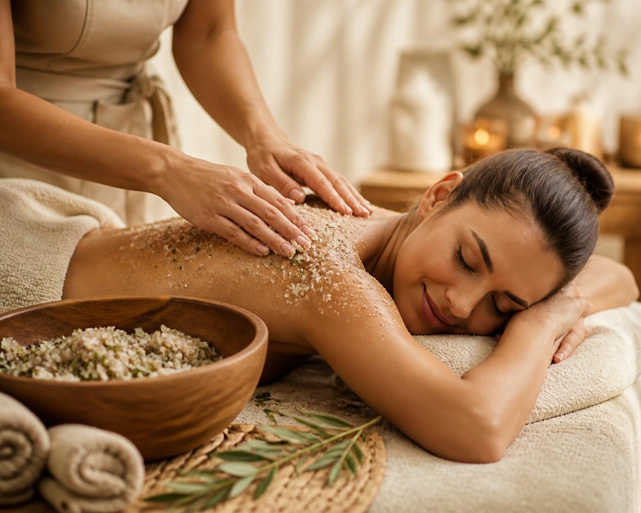 Body Scrub Massage bij Montira Thai Massage & Spa
