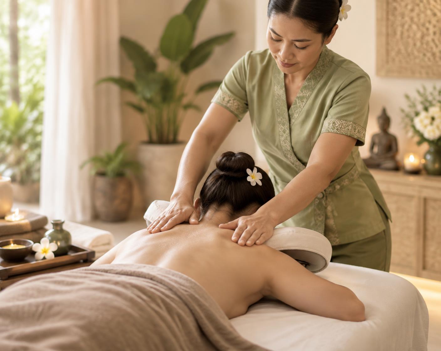 Rug en Schouder Massage bij Montira Thai Massage & Spa